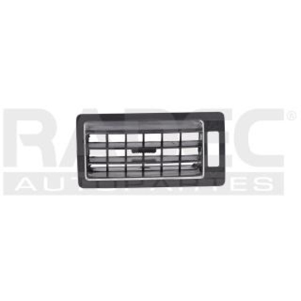 REJILLA TABLERO NISSAN D21 LATERAL 86-92/PATHFINDER 87-95 NEGRA (U.T.P)