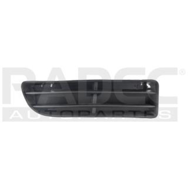 REJILLA FASCIA DELANTERA VOLKSWAGEN JETTA 99-07 SIN HOYO PARA FARO L4/L5/V6 4/5/6 CILINDROS 1.8/1.9/2.0/2.5/2.8L 4 PUERTAS DERECHA