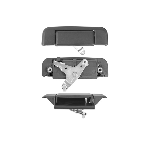 MANIJA TAPA TOYOTA HILUX 89-04 VIGO 05-15 CORRUGADA NEGRO METAL