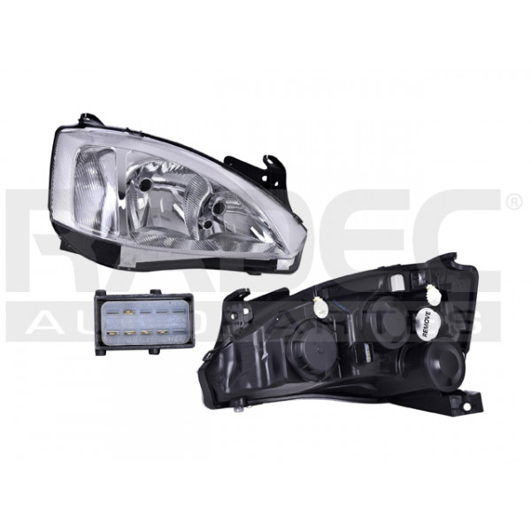 FARO CORSA TORNADO DERECHO FONDO CROMADO