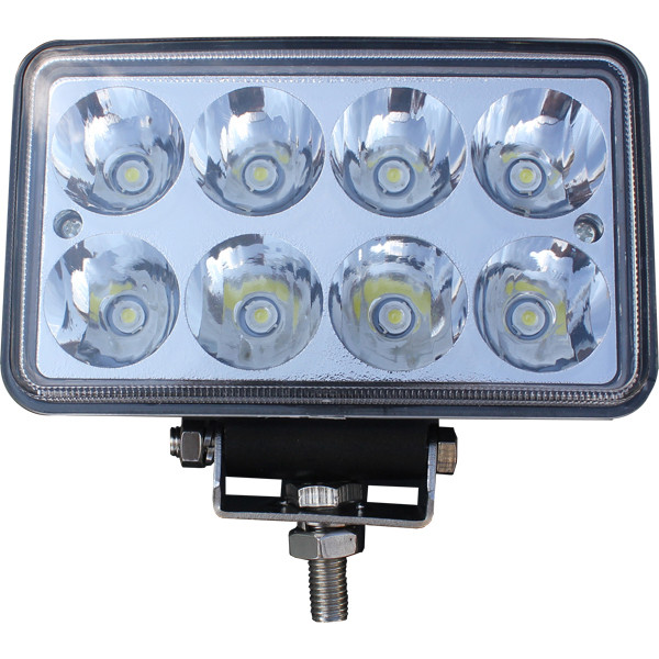 FARO RECTANGULAR 6" 8 LEDS KW NEBLINERO