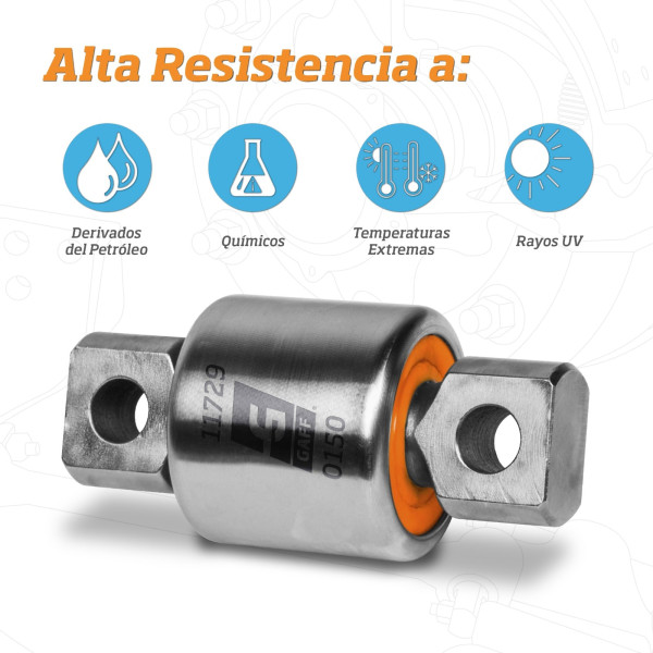 GRANADA BUJE BARRA TORSION SUSPENCION AIRE