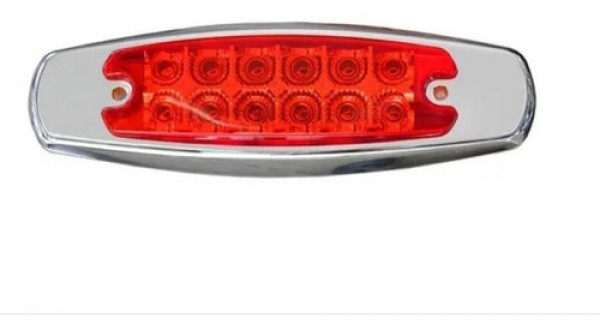 PLAFON TIPO PETERBILT ROJO