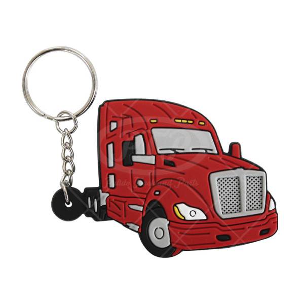 LLAVERO PULIDO CAMION ROJO
