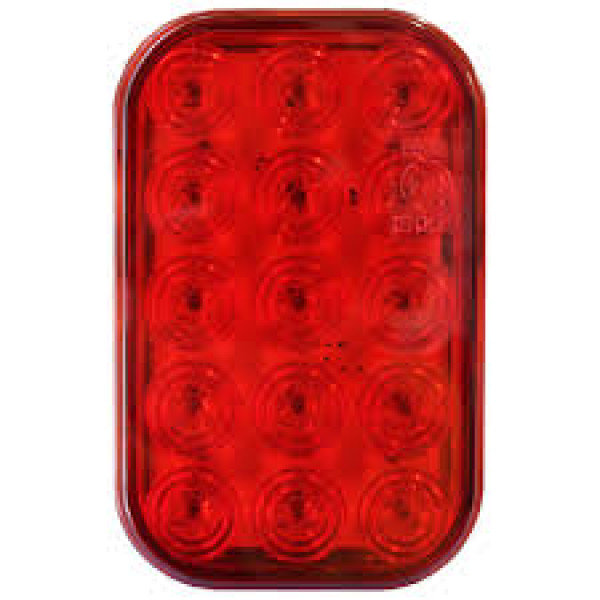 PLAFON RECTANGULAR 15 LED CROMADO