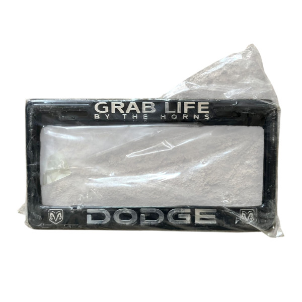 PORTA PLACA DODGE "GRAB LIFE"
