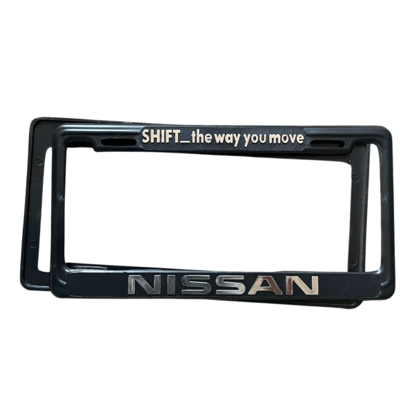 PORTA PLACA NISSAN
