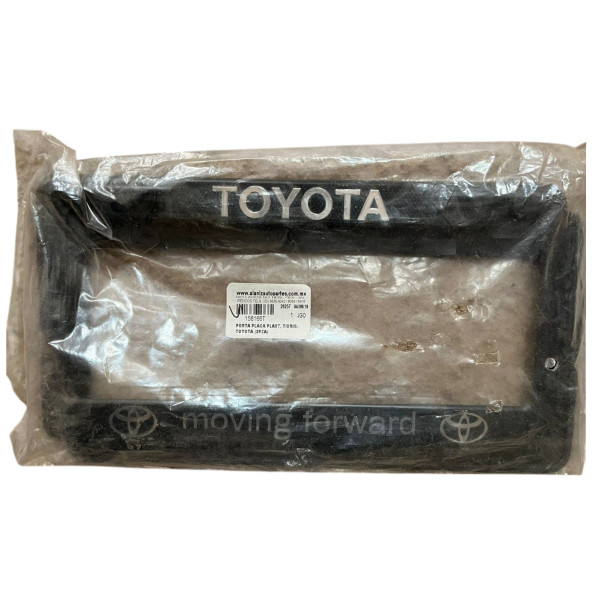 PORTA PLACA TOYOTA "MOVING FORWARD"
