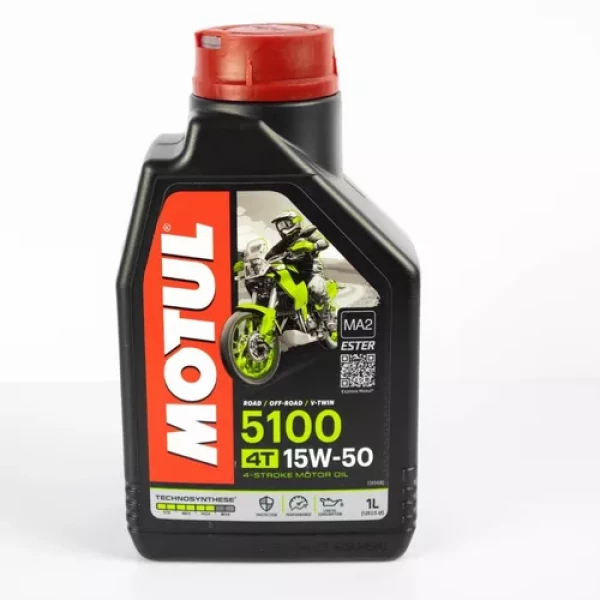LITRO MOTUL 4 TIEMPOS 15W50 SEMISINTETICO 5100