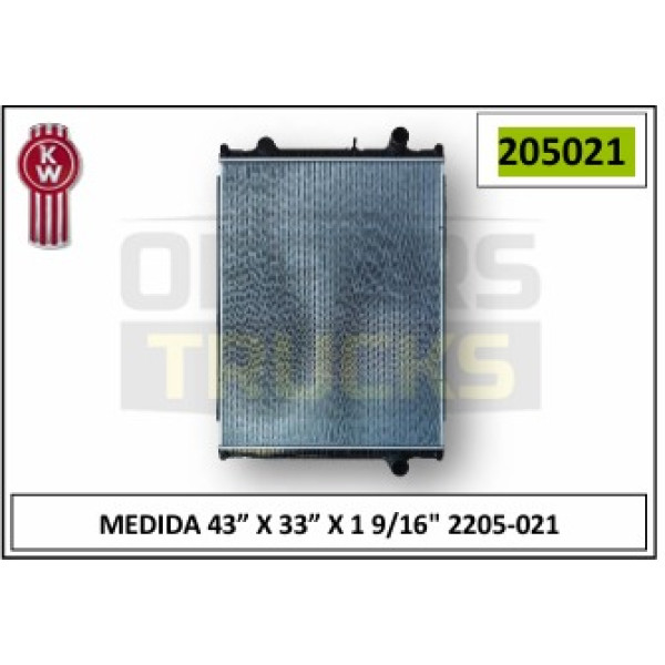 RADIADOR KENNWORTH T680 NEXT GEN 2023-2026 PETERBILT 579
