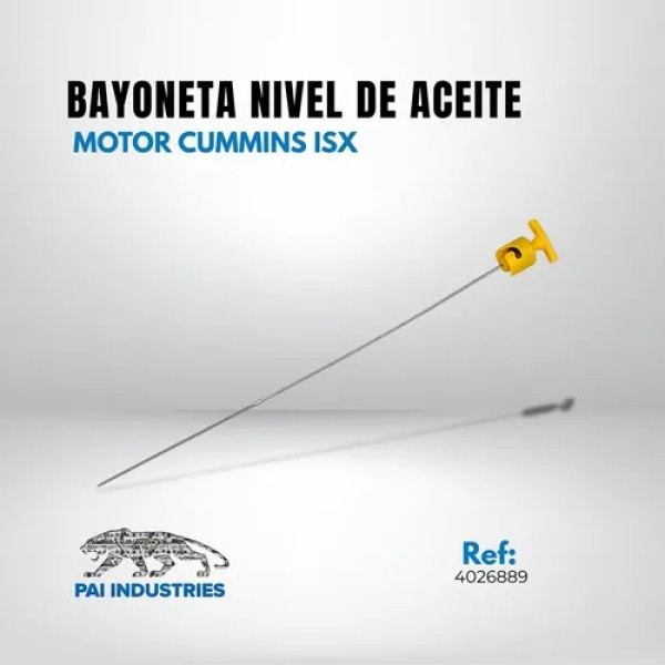 BAYONETA ACEITE CUMMINS ISX