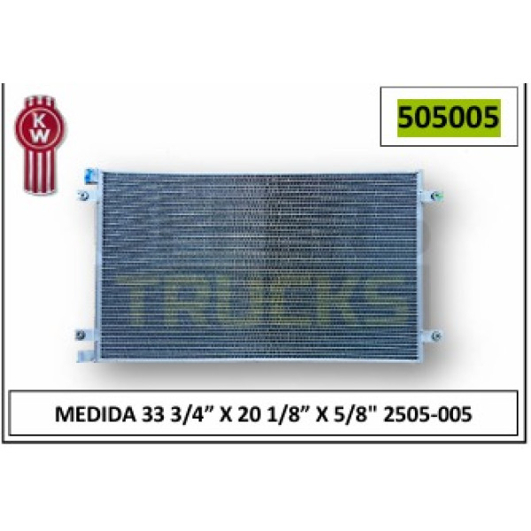 CONDENSADOR A/C KENWORTH T680 NEXT GEN 2022 A 2026
