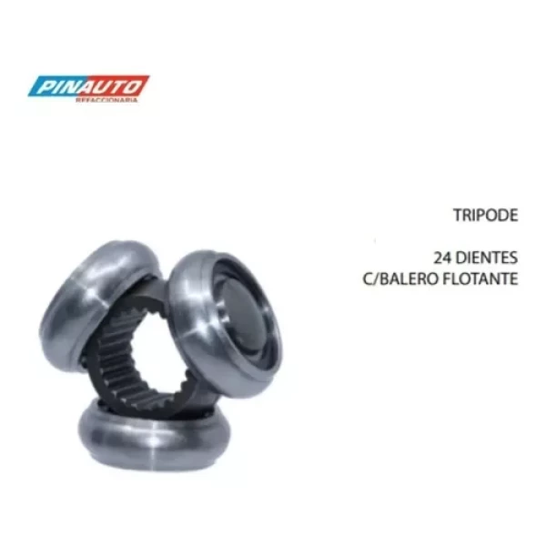 TRIPOIDE 24 DIENTES FORD, CHEVROLET KIT COMPLETO