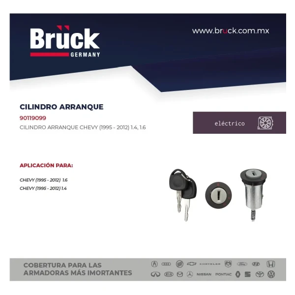 CILINDRO ARRANQUE CHEVY