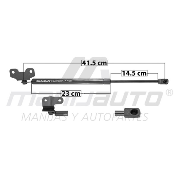 AMORTOGUADOR COFRE HD ACCORD 03-07