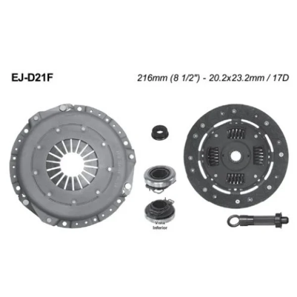 KIT EMBRAGUE CHRYSLER SHADOW, SPIRIT 2.2