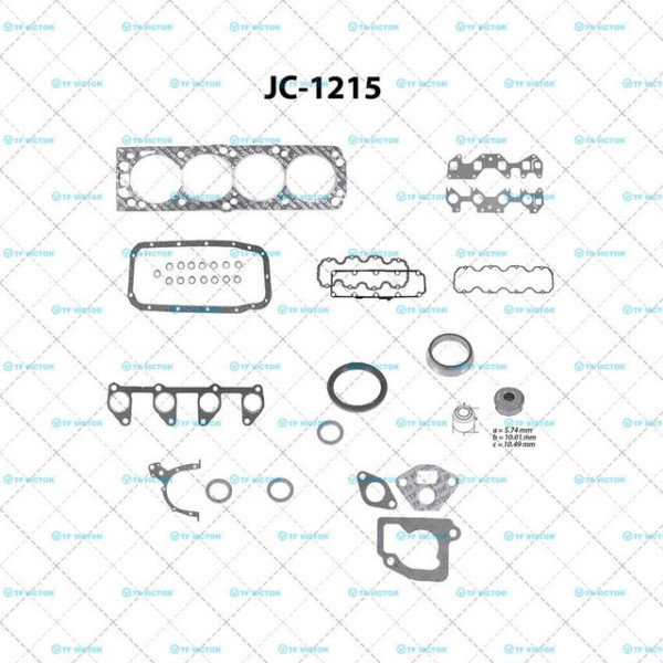 EMPAQUE COMPLETO CHEVY 1.6 (FS-100-1)