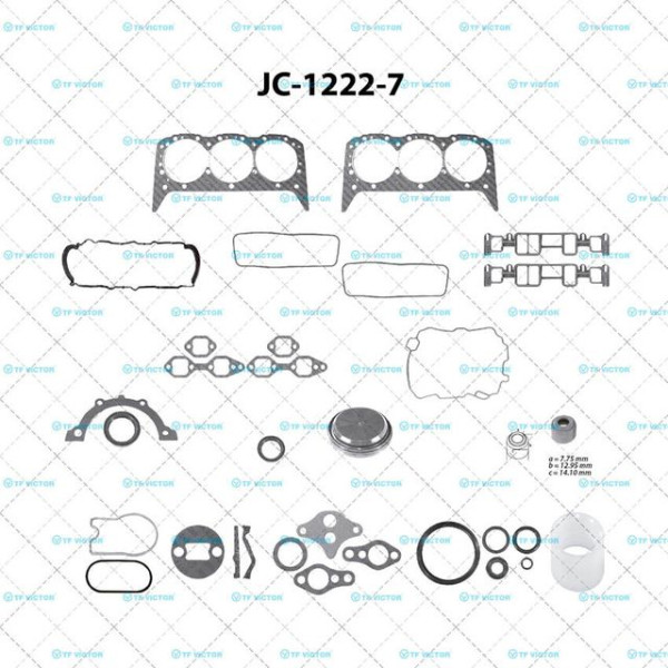 EMPAQUE COMPLETO GM V6 4.3 98-04 (FS-144-7)