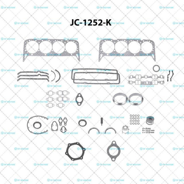 EMPAQUE COMPLETO GM V8 350 (FS-150-3)