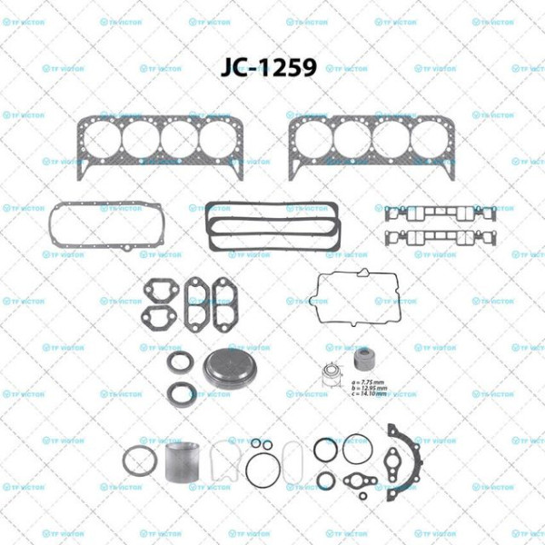 EMPAQUE COMPLETO GM V8 350 96-01 (FS-150-10)
