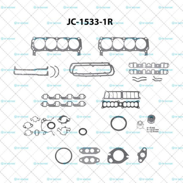 EMPAQUE COMLETO FORD V8 302 (FS-360-5)