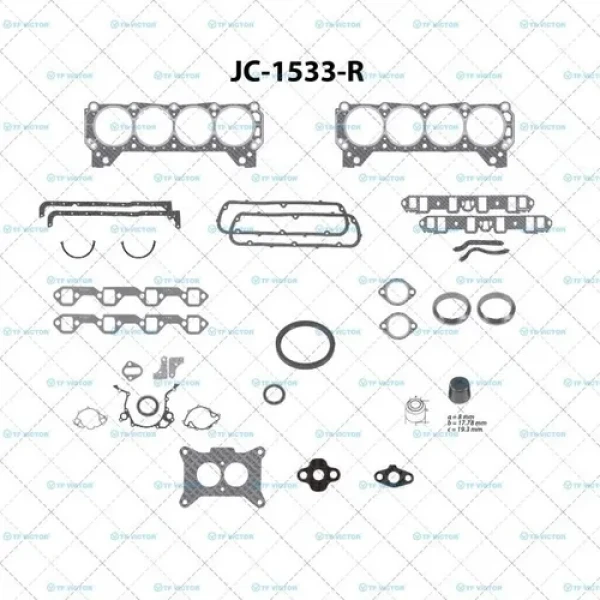 EMPAQUE COMPLETO FORD V8 302 (FS-360-2)