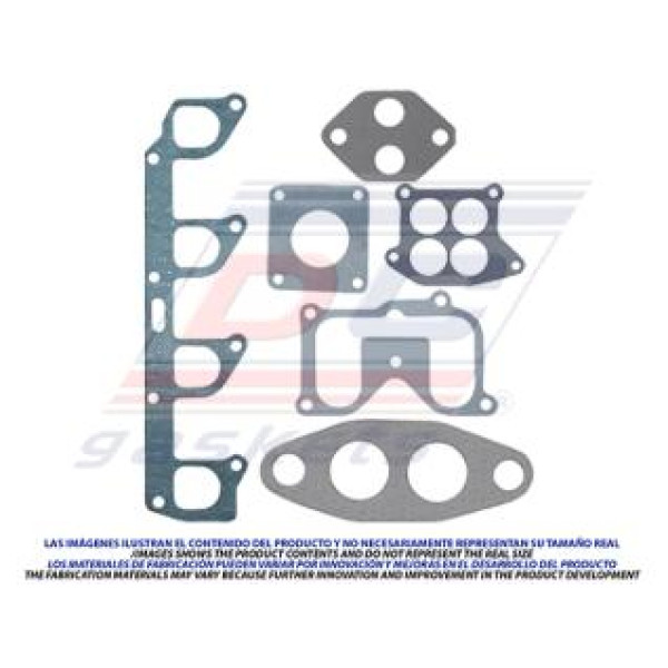 EMPAQUE MULTIPLE ADMISION FORD 2.3L 88-99