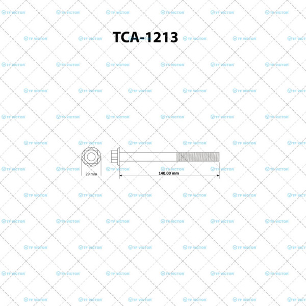 TORNILLO CABEZA MOTOR CHEVY 1.4L 4CIL