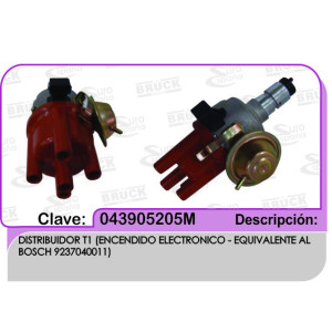 DISTRIBUIDOR VOLKSWAGEN ENCENDIDO ELECTRONICO POINTER - 043905205M