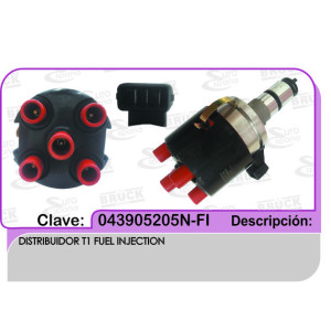 DISTRIBUIDOR SEDAN FUEL INJECTION 78-03 1.6 - 043905205N-FI