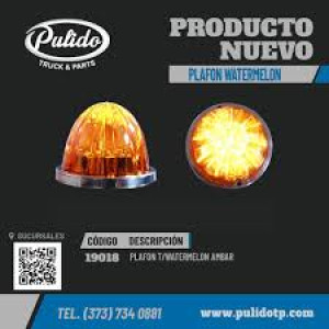 PLAFON WATWERMELO AMBAR - 19018