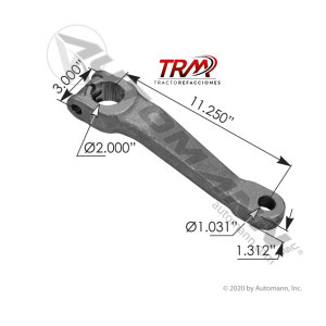 BRAZO PITMAN KENWORTH 842425-02 - 461.59252