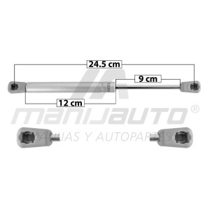 AMORTIGUADOR CAJUELA UNIVERSAL 50-23 DERECHA IZQUIERDA - 60247