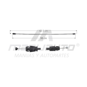 CHICOTE CHEVROLET SIERRA 07-13 (42.5CM) (0502-0102-00) (CCR0100200) - 96530