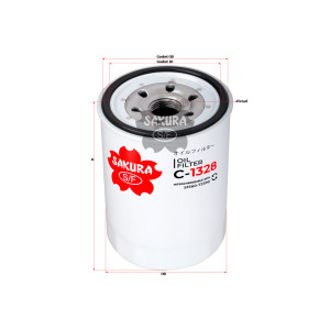 FILTRO ACEITE HINO 300 (WL10231) - C-1328