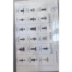 GRAPA REMACHE AUTOMOTRIZ 415 PIEZAS (PRECIO CAJA) - CSS002-415