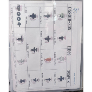 GRAPA REMACHE AUTOMOTRIZ 305 PIEZAS (PRECIO CAJA) - CSS019-305