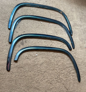 JUEGO DE 4 MOLDURAS (CANTONERAS) (FENDER TRIM) CROMADAS CHEVROLET FULL SIZE (SUBURBAN) 88-98 - FBX-1004