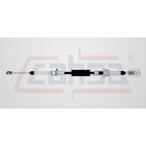 CABLE SELECTOR LOBO F250 STD - FO821