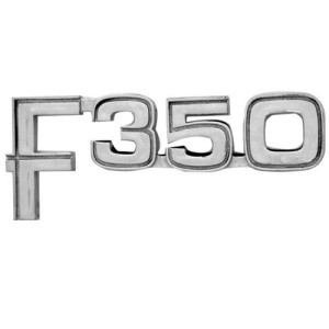 REPUESTO EMBLEMA FORD F-350 83-89 - FOr4