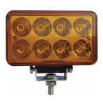 FARO 8 LED AMBAR RECTANGULAR