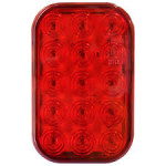 PLAFON RECTANGULAR 15 LED CROMADO