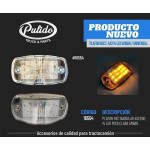 PLAFON CARRITO AMBAR MICA TRANSPARENTE PTP