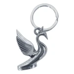 LLAVERO CISNE CROMADO