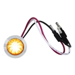 PLAFON COMPLETO TIPO BALA AMBAR 3/4