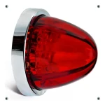 PLAFON TIPO BALA 3/4 ROJO LED