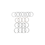 JUEGO DE ANILLOS GM 2.2 96-03