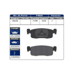 BALATA DELANTERA SHADOW 88-90