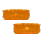PAR CUARTOS MICAS LUCES FORD ECONOLINE 78-82 COLOR AMBAR