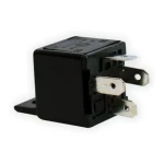 RELAY UNIVERSAL 4PTAS 12V C/SOPORTE